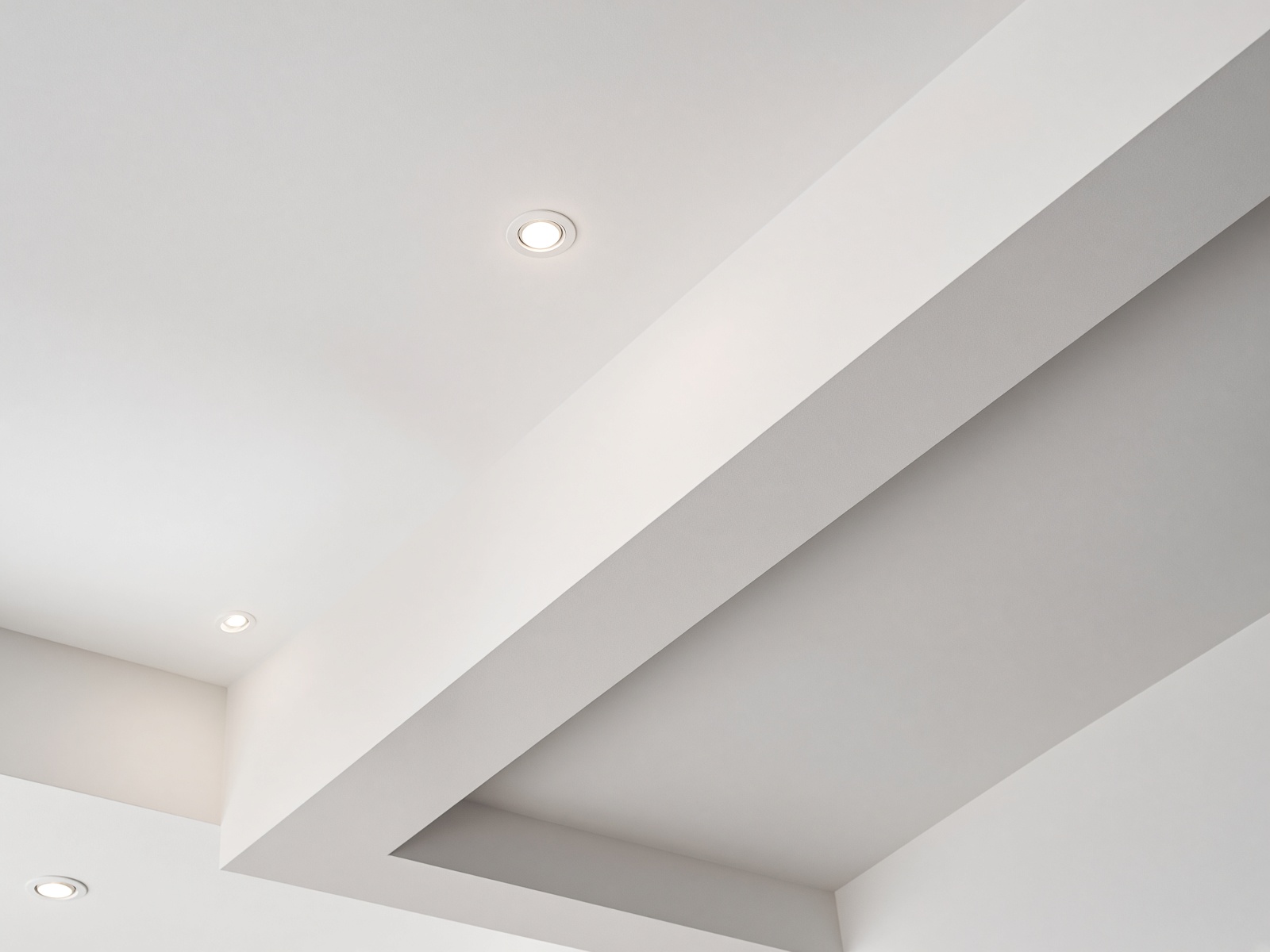 A precise drywall soffit and bulkhead